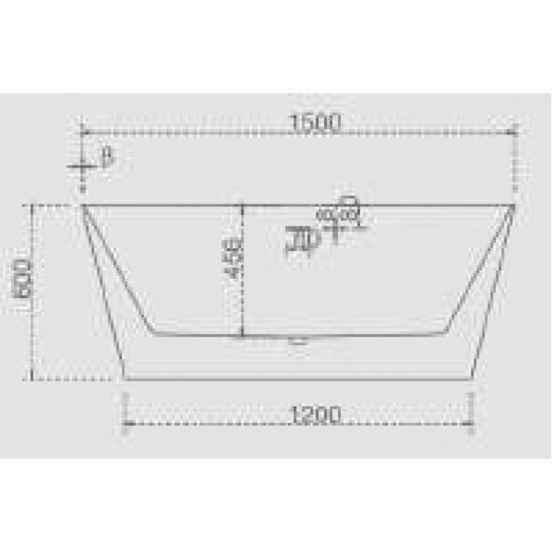 AVIA OLIVIA-150 Freestanding Bath